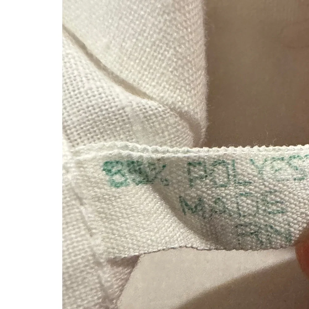 Vintage Hand Embroidered 2 Paisley Pillowcases Pair White Floral Cottagecore
